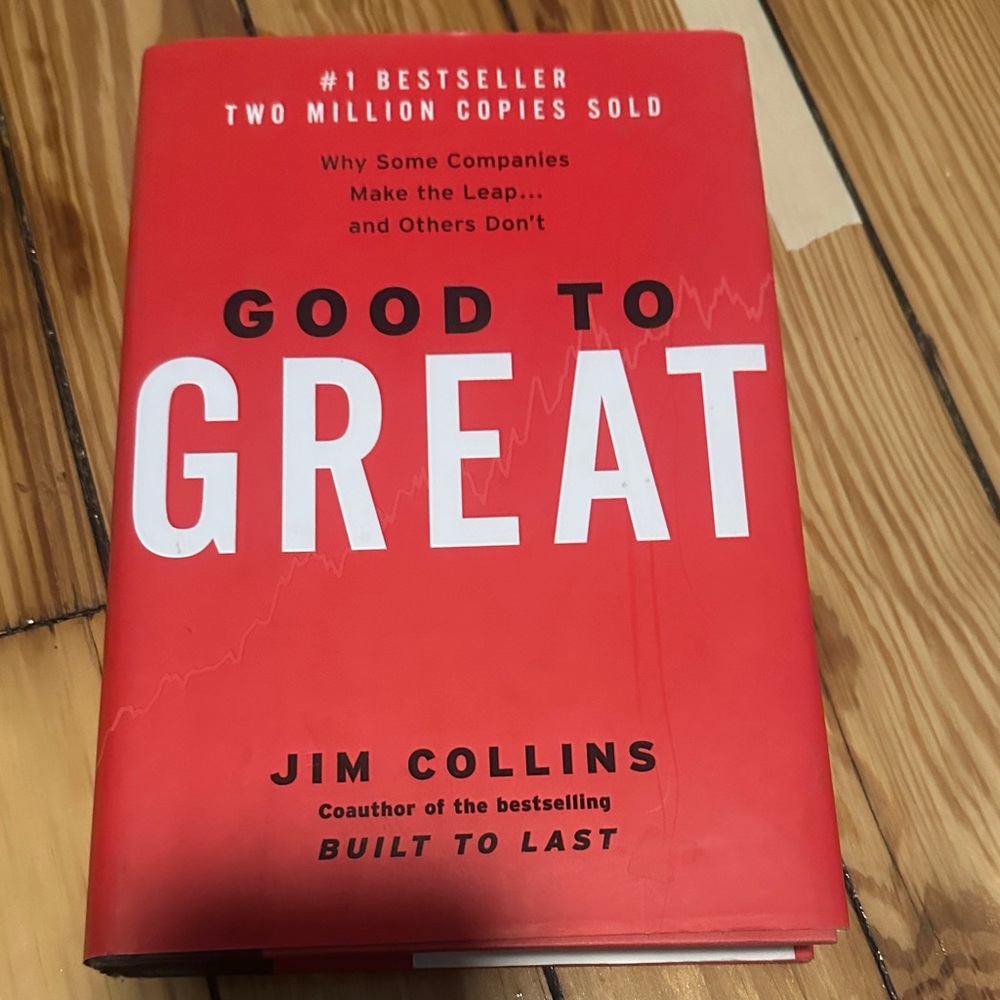 Good to Great by Jim Collins Hardcover